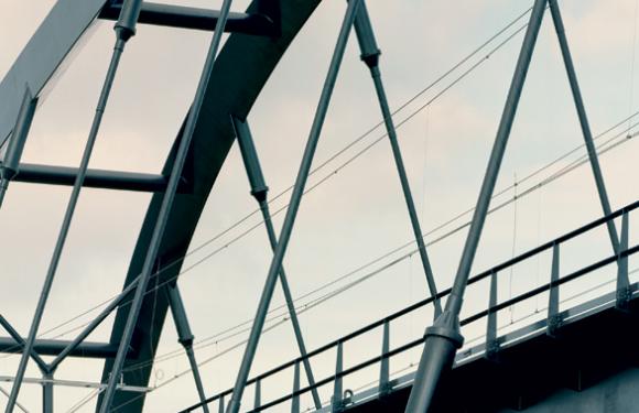 12. Arch bridge over the Twente channel, Eefde (The Netherlands)